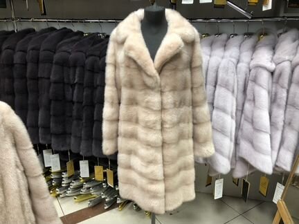 Шуба из норки