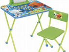 Детский комплект мебели столик и столик Ника