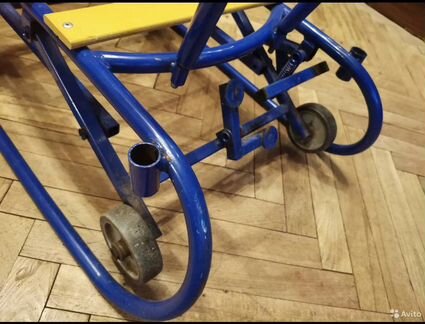 Санки на колесах