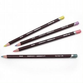 Карандаши цветные Derwent Coloursoft, 36 цветов, в
