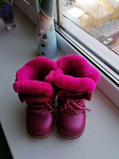 Ботинки зимние детские размер 24