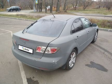 Mazda 6 1.8 МТ, 2005, битый, 215 000 км