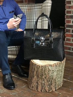 Мужской деловой портфель Stefano ricci