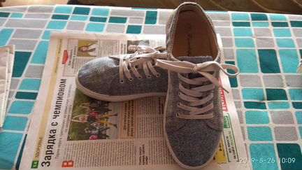 Кеды мальчику,девочке,на физ-ру 23см