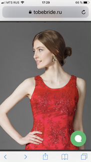 Роскошное платье футляр TobeBride