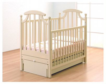 Детская кроватка Гандылян Альбина/слоновая кость+