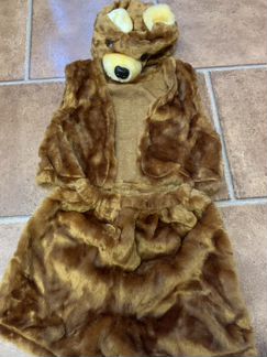 Костюм новый новогодний, мишка