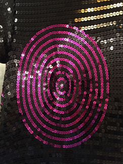 Платье из пайеток