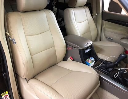 Кожаный салон Toyota Land Cruiser Prado 120