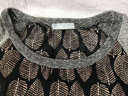 Кофта женская комбинированная р. 44