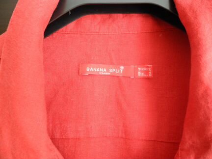 Жакет льняной в стиле сафари banana split