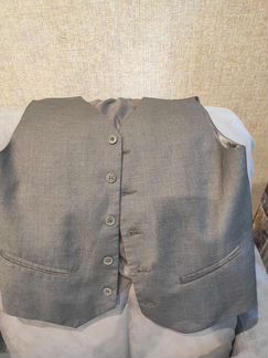 Школьный серый пиджак размер 146