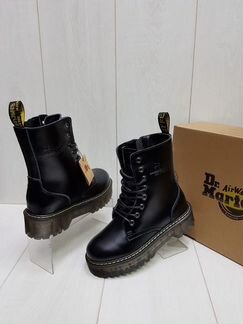 Ботинки Dr. Martens Jadon Smooth шнуровка черные