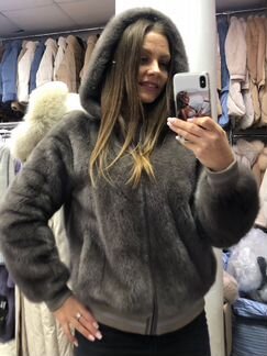 Норковый бомбер