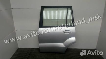 Стекло боковой двери левое заднее Toyota Land Crui