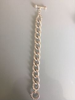 Браслет серебро