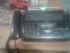 Телефон-факс Панасоник в рабочем состоянии
