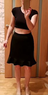 Новая черная юбка