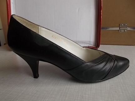 Туфли женские кожа. Р. 24.5 Югославия Винтаж