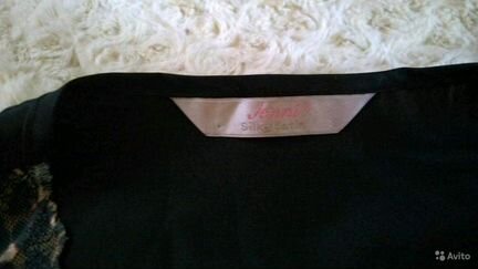 Халат с кружевом