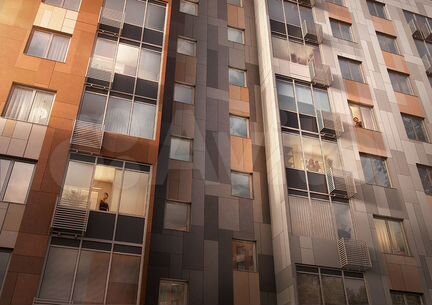 2-к квартира, 41.1 м², 17/17 эт.