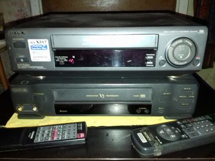 Видиомагнитофоны soni Toshiba