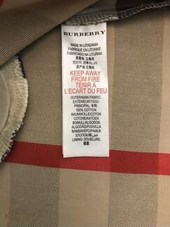 Платье (сарафан) burberry 122см