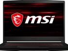 Новый игровой ноутбук MSI GF63 / 1650TI / SSD объявление продам