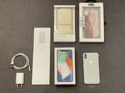 iPhone X 64gb silver
