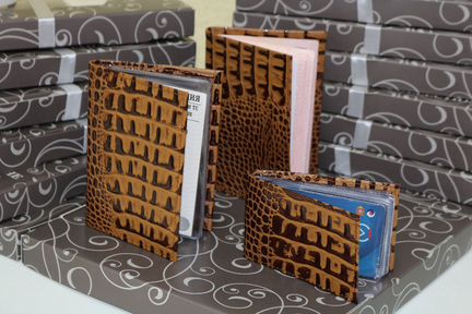 Подарочный набор из натуральной кожи