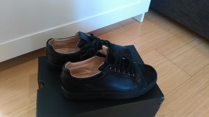 Мальчику кожаные ботинки на молнии Happy Steps