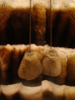 Шуба из кролика рекс