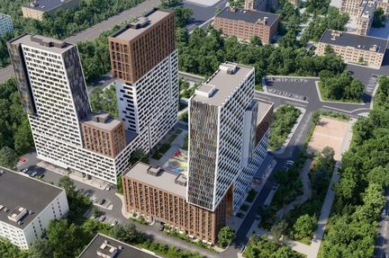 2-к квартира, 61.8 м², 10/27 эт.