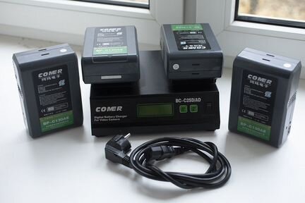 Зарядка comer BC-C2SD/AD