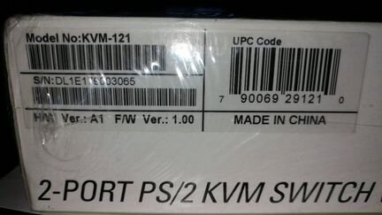 D-link KVM-121 клавиатурный переключатель