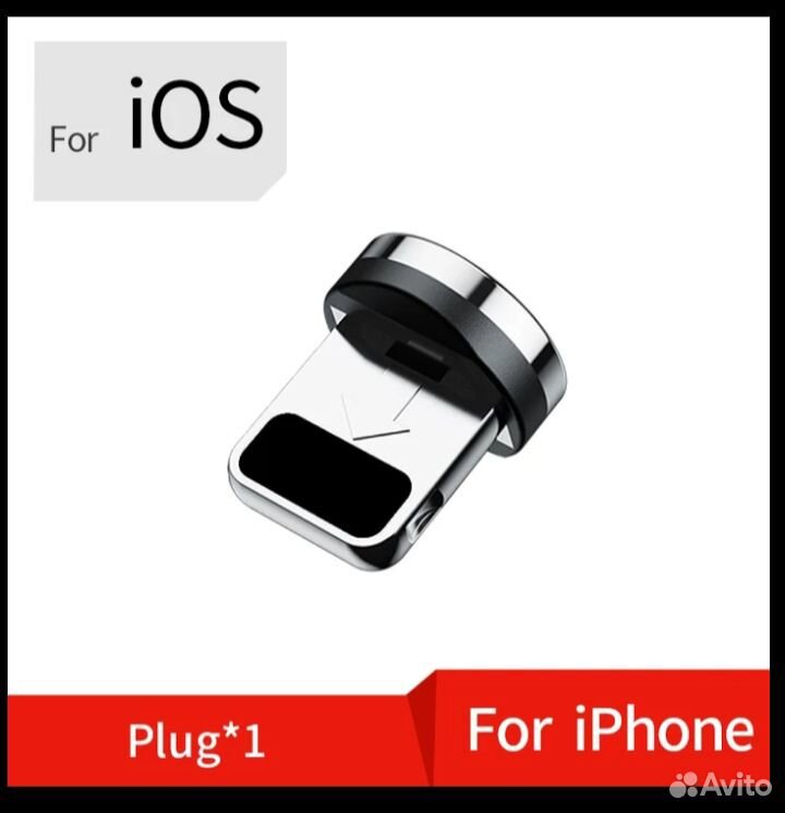 Магнит iPhone, Type C, micro USB