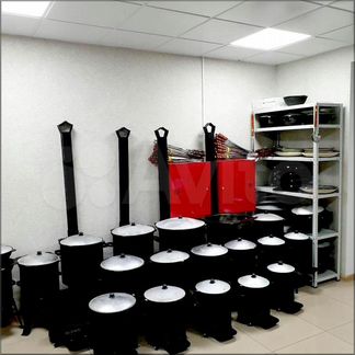 Мини бар для напитков и казаны