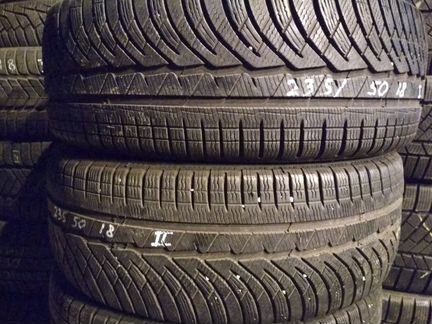 235 50 18 4шт б/у Michelin Pilot Alpin 4