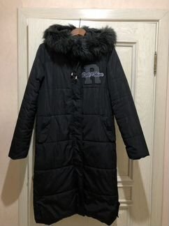 Пуховик, женское Пальто на утеплителе, зима