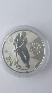 Серебро 3 рубля, олимпиада Сочи 2014
