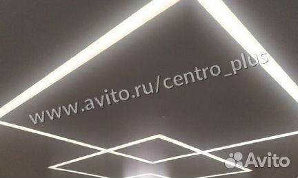 Натяжные потолки любой сложности