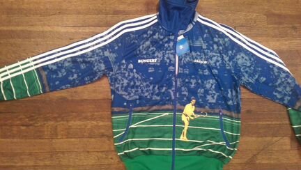 Adidas Wilhelm Bungert Tennis Track Jacket Size M
