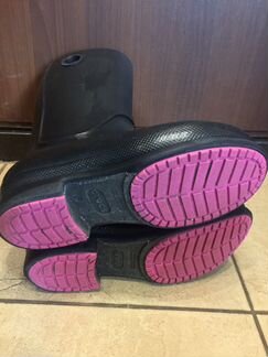 Резиновые сапоги crocs
