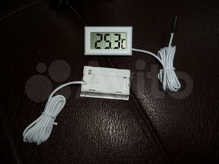 Цифровой термометр с выносным щупом 1метр