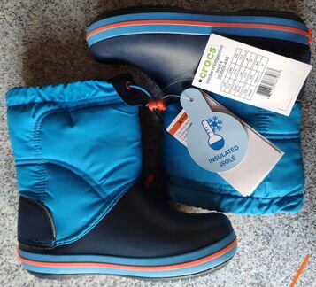 Сапоги сноубутсы Crocs новые