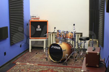 Помещение звукозаписи, репа, учебная студия, 43 м²