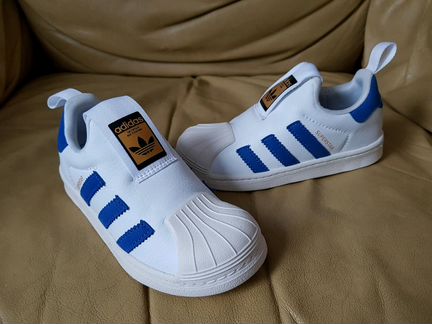 Новые детские кроссовки - слипоны Adidas 30 р