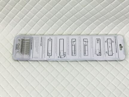 Рамки для номерного знака силиконовые синие