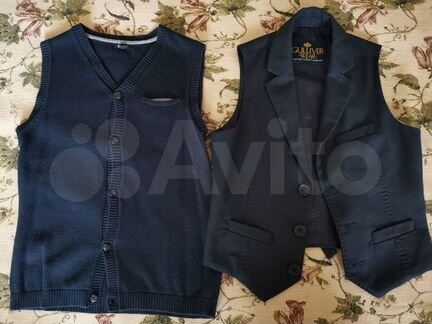 Жилеты для мальчика 140 р