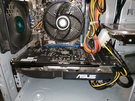 Видеокарта asus rx 580 4 GB. Состояние божественно